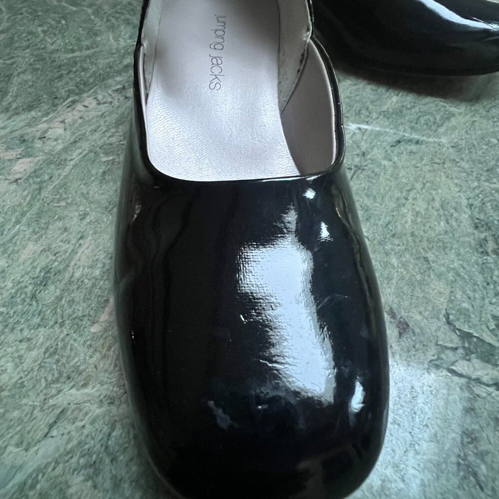 Girls Size 1M Black Mary Jane Patent Leather Shoes - Picture 8 of 8